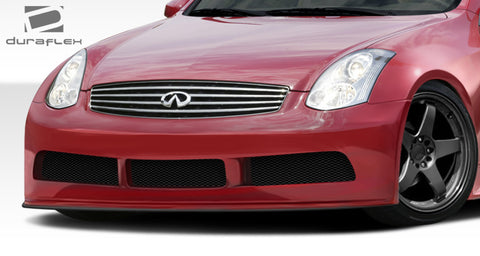 2003-2007 Infiniti G Coupe G35 Duraflex GT500 Wide Body Front Under Spoiler Air Dam Lip Splitter - 1 Piece Fiberglass