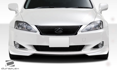 2009-2010 Lexus IS Series IS250 IS350 Duraflex W-1 Front Lip Under Spoiler Air Dam - 1 Piece Fiberglass