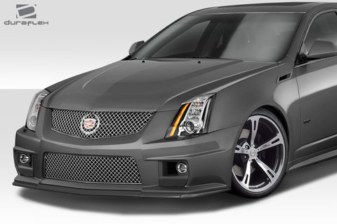 2009-2014 Cadillac CTS-V Duraflex G2 Front Splitter - 3 Piece Fiberglass