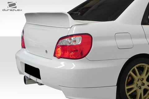 2002-2007 Subaru Impreza / WRX 4DR Duraflex Downforce Rear Wing Spoiler - 1 Piece Fiberglass