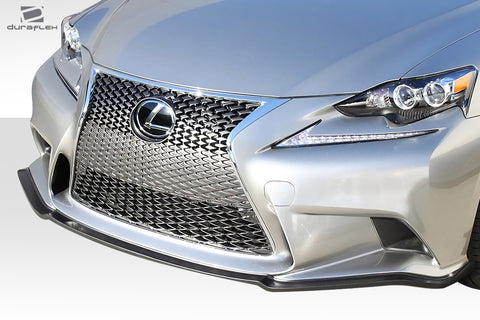 2014-2016 Lexus IS Series IS350 IS250 Duraflex AM Design Front Lip Spoiler - 1 Piece Fiberglass ( F Sport Models only)