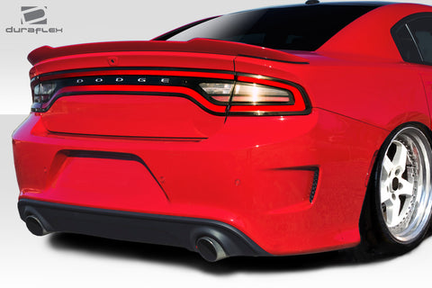 2015-2023 Dodge Charger Duraflex Hellcat Look Rear Bumper - 1 Piece Fiberglass