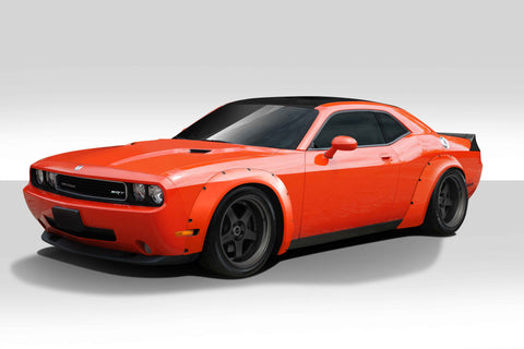 2008-2023 Dodge Challenger Duraflex Novara Wide Body Kit - 7 Piece