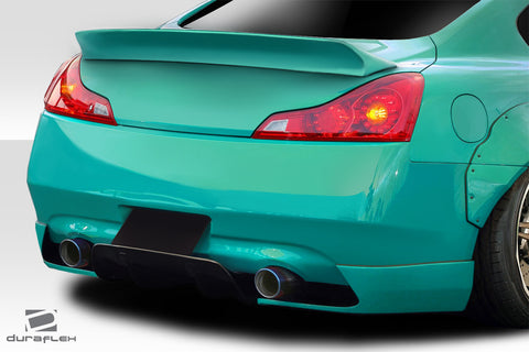 2008-2015 Infiniti G Coupe G37 Q60 Duraflex LBW Rear Diffuser - 3 Piece Fiberglass