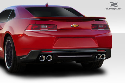 2014-2015 Chevrolet Camaro Duraflex ZL1 V2 Look Rear Bumper - 1 Piece Fiberglass