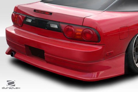 1989-1994 Nissan 240SX HB S13 Duraflex Bloodsport Rear Bumper - 1 Piece Fiberglass