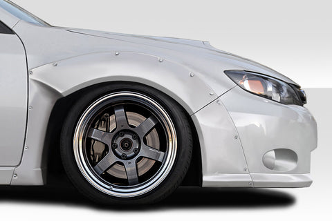 2008-2011 Subaru Impreza 2008-2010 Impreza WRX 4DR 5DR Duraflex MSR Front Fender Flares - 4 Piece