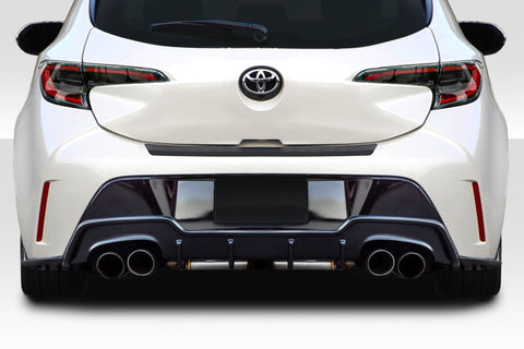 2019-2023 Toyota Corolla Hatchback Duraflex A Spec Rear Diffuser - 3 Piece