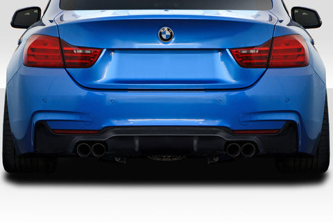 2014-2020 BMW 4 Series F32 Duraflex 3DS Rear Diffuser - 1 Piece Fiberglass ( M Sport Bumper Only )