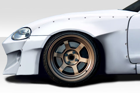 1999-2005 Mazda Miata Duraflex RBS Wide Body Front Fender Flares - 2 Piece Fiberglass (+70 MM)