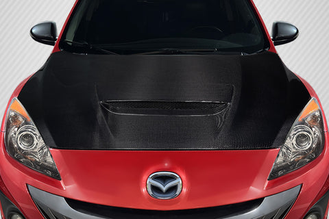 2010-2013 Mazda MazdaSpeed 3 Carbon Creations OEM Hood - 1 Piece