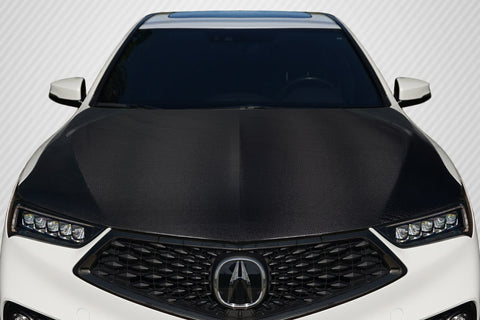 2018-2020 Acura TLX Carbon Fiber OEM Look Hood - 1 Piece