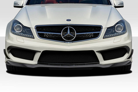 2012-2014 Mercedes C63 W204 Duraflex Black Series Look Front Bumper Cover - 1 Piece Fiberglass