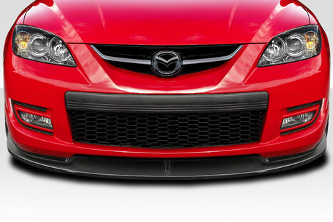 2007-2009 Mazda Mazdaspeed 3 Duraflex SpeedZone Front Lip Spoiler Air Dam - 1 Piece Fiberglass