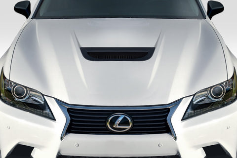 2013-2015 Lexus GS Series G200 GS300 GS350 GS450 GS450H Duraflex Alpine Hood - 2 Piece Fiberglasss