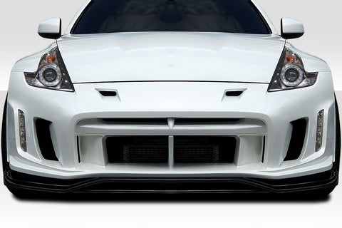 2009-2020 Nissan 370Z Z34 Duraflex Vantix Front Bumper Cover  - 2 Piece Fiberglass ( Includes Front Lip )