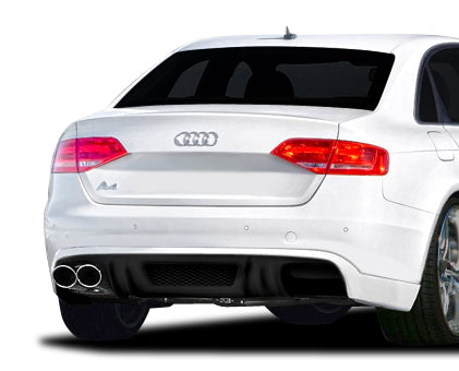 2009-2012 Audi A4 B8 4DR R-1 Rear Diffuser - 1 Piece