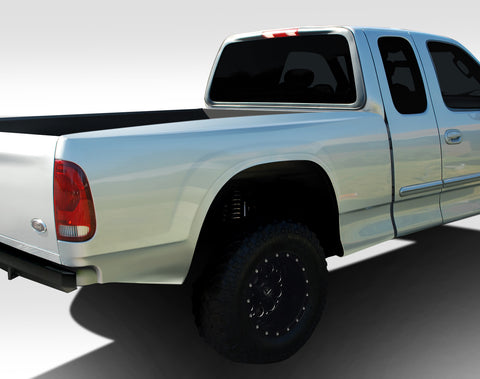 1997-2003 Ford F-150 6FT Duraflex Off Road 4" Bulge Bedsides Rear Fenders - 2 Piece Fiberglass