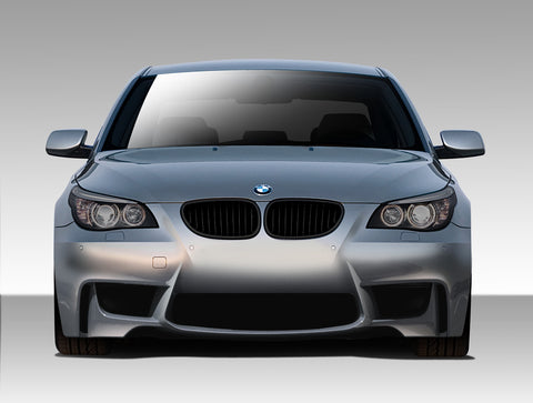 2004-2010 BMW 5 Series E60 Duraflex 1M Look Front Bumper Cover - 1 Piece Fiberglass