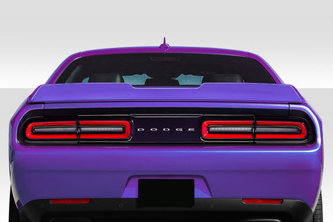 2008-2023 Dodge Challenger Duraflex Speedway Rear Wing Spoiler - 1 Piece Fiberglass