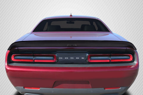 2008-2023 Dodge Challenger Carbon Fiber Redeye Look Rear Wing Spoiler - 1 Piece