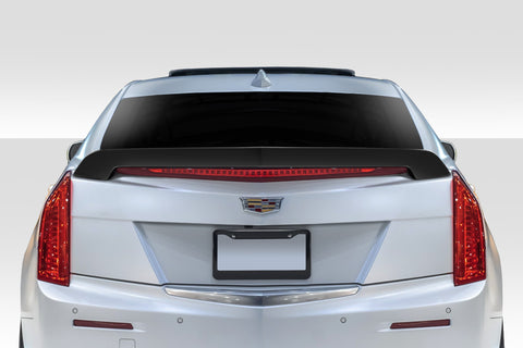 2013-2019 Cadillac ATS 4DR Duraflex V Look Rear Wing Spoiler - 1 Piece Fiberglass