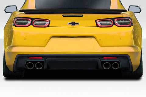 2016-2023 Chevrolet Camaro Duraflex GMX Rear Diffuser - 1 Piece Fiberglass ( Quad exhaust )