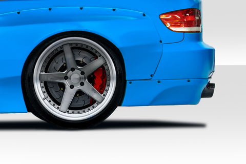 2007-2013 BMW 3 Series E92 E93 2DR Convertible Duraflex RBS Rear Bumper Add Ons - 2 Piece Fiberglass ( Fits M-Sport Only )