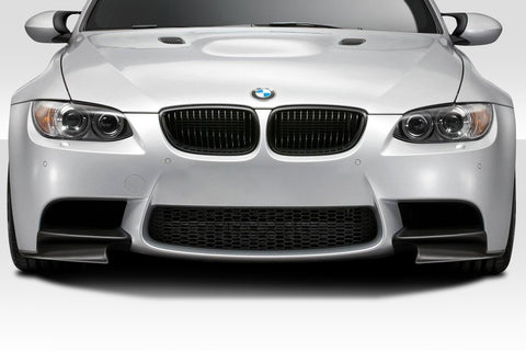 2008-2013 BMW M3 E92 E93 E90 Duraflex ZCP Look Front Lip Splitters - 2 Piece Fiberglass