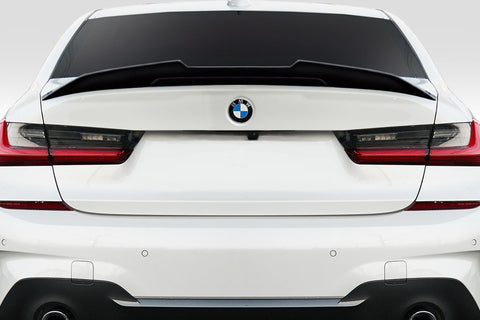 2019-2022 BMW 3 Series G20 Duraflex Plasma Rear Wing Spoiler - 1 Piece Fiberglass