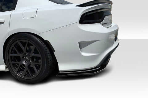 2015-2023 Dodge Charger Duraflex Rspec Rear Lip Add Ons - 2 Piece Fiberglass