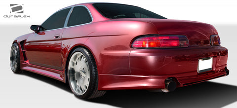 1992-2000 Lexus SC Series SC300 SC400 Duraflex V-Speed Wide Body Rear Bumper Cover - 1 Piece Fiberglass